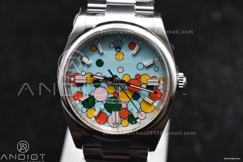 Dial UrbanStyle Steel Clean VR 955 36mm 904L 126000 Perpetual Edition Celebration Oyster Best 1:1 0216